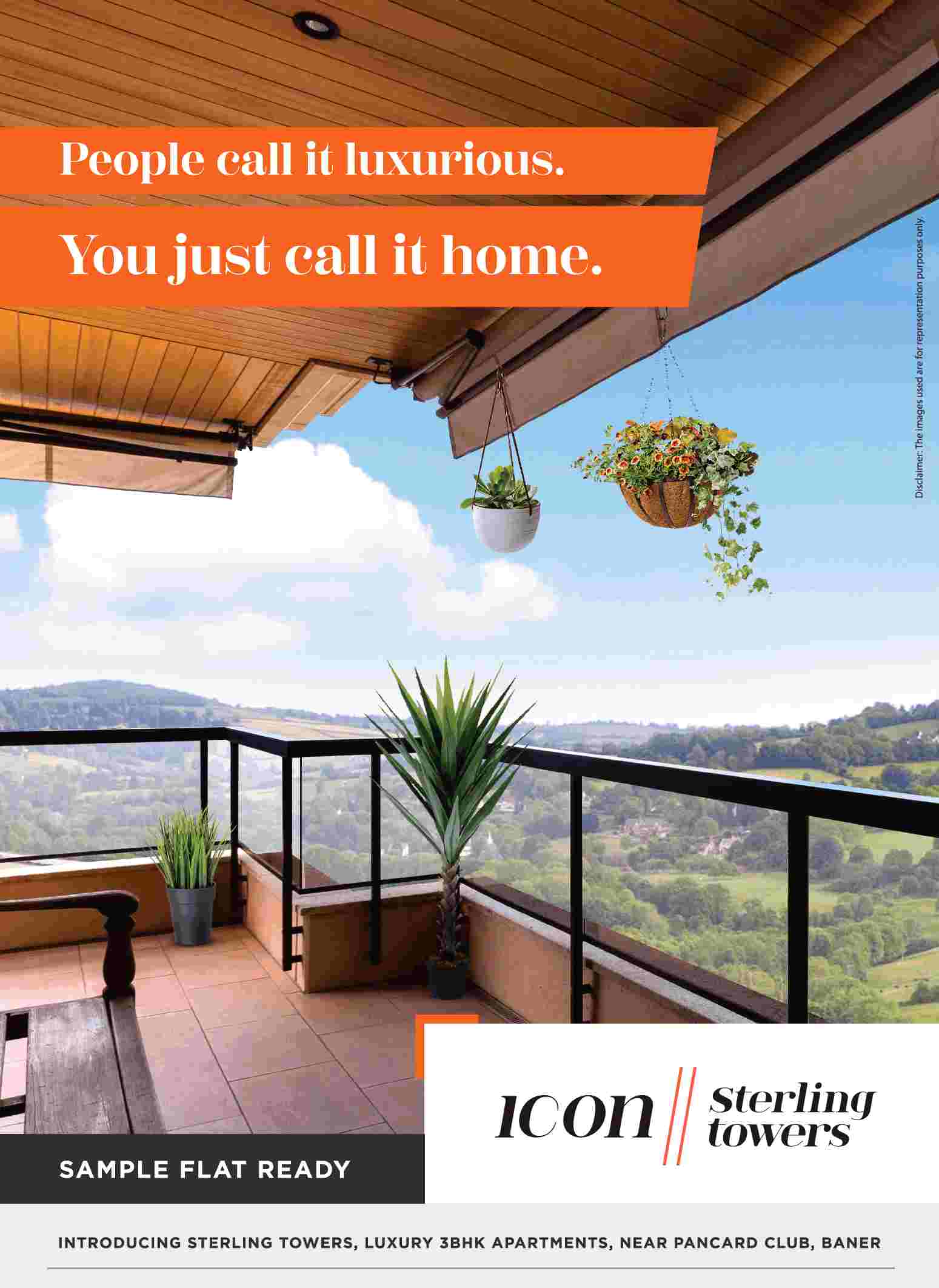 Sample flat is ready for visit at Icon Sterling Towers in Pune